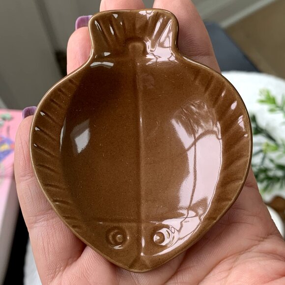 Vtg 5pc Ceramic Dipping Sauce Mini Trinket Dish Set - Picture 9 of 11